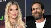 Tori Spelling paid tribute to Luke Perry on his birthday