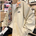 FINDSENSE X 男夾克外套韓版寬鬆時尚立領上衣兩面穿時尚外套
