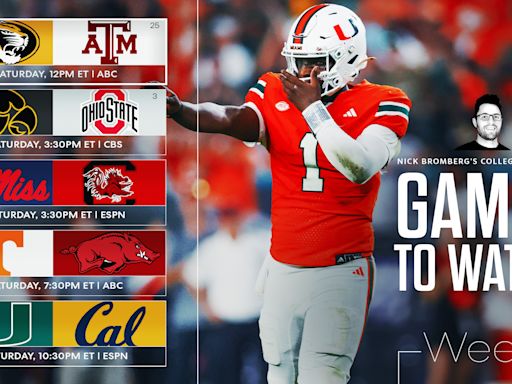 What to watch: Week 6 college football viewing guide