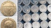 Check your change as 20p coin sells for 250 times its face value on eBay