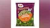 Dole announces voluntary recall of salad kits for potential listeria contamination