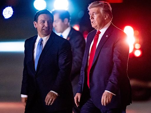 Will Ron DeSantis help Donald Trump's 2024 campaign? The Republicans met privately in Florida