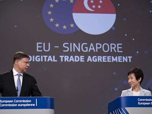 EU clinches digital trade deal with Singapore