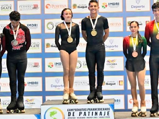 Bolivia logra medalla de bronce en Sudamericano de patinaje artístico