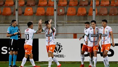 Festejo minero: el gol de Diego Coelho para Cobresal ante Sao Paulo - La Tercera