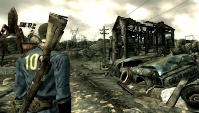 Fallout 3 Player Shows What the Game Looks Like Running on an Old CRT Monitor