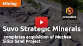 Suvo Strategic Minerals completes acquisition of Muchea Silica Sand Project