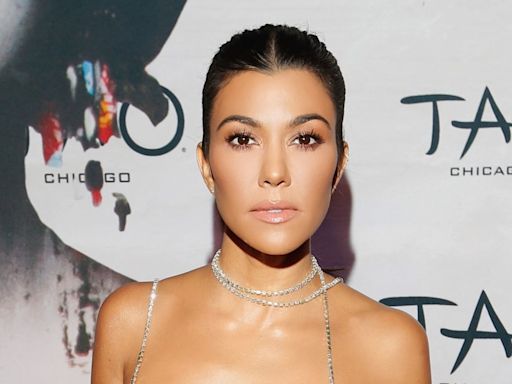 Kourtney Kardashian and Travis Barker take baby Rocky back on the road after Khloe Kardashian's birthday bash