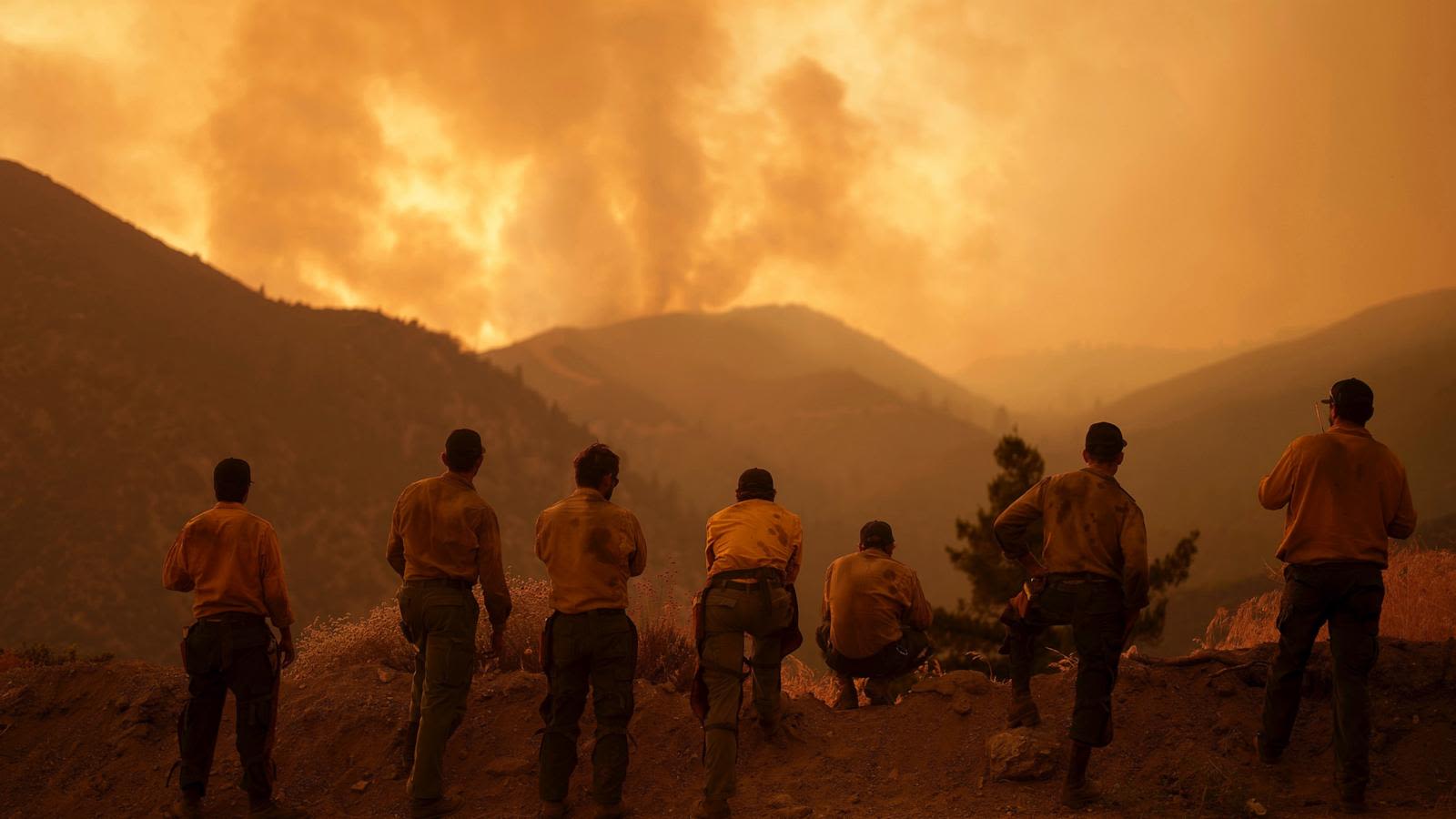 National Guard deployed to help fight raging California fire threatening thousands of homes