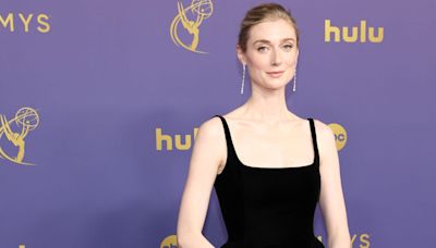 Elizabeth Debicki Reaches Peak Elegant in a Black Tank Dress at the 2024 Emmy Awards