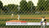 Lourdes Baseball eliminates PEM in Section 1AA eliminator