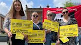 Sheffield rally for probation staff protesting 'unsafe workloads'