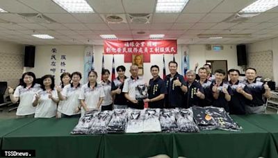 創業有成榮民捐贈涼感衣 提升彰榮處服務品質