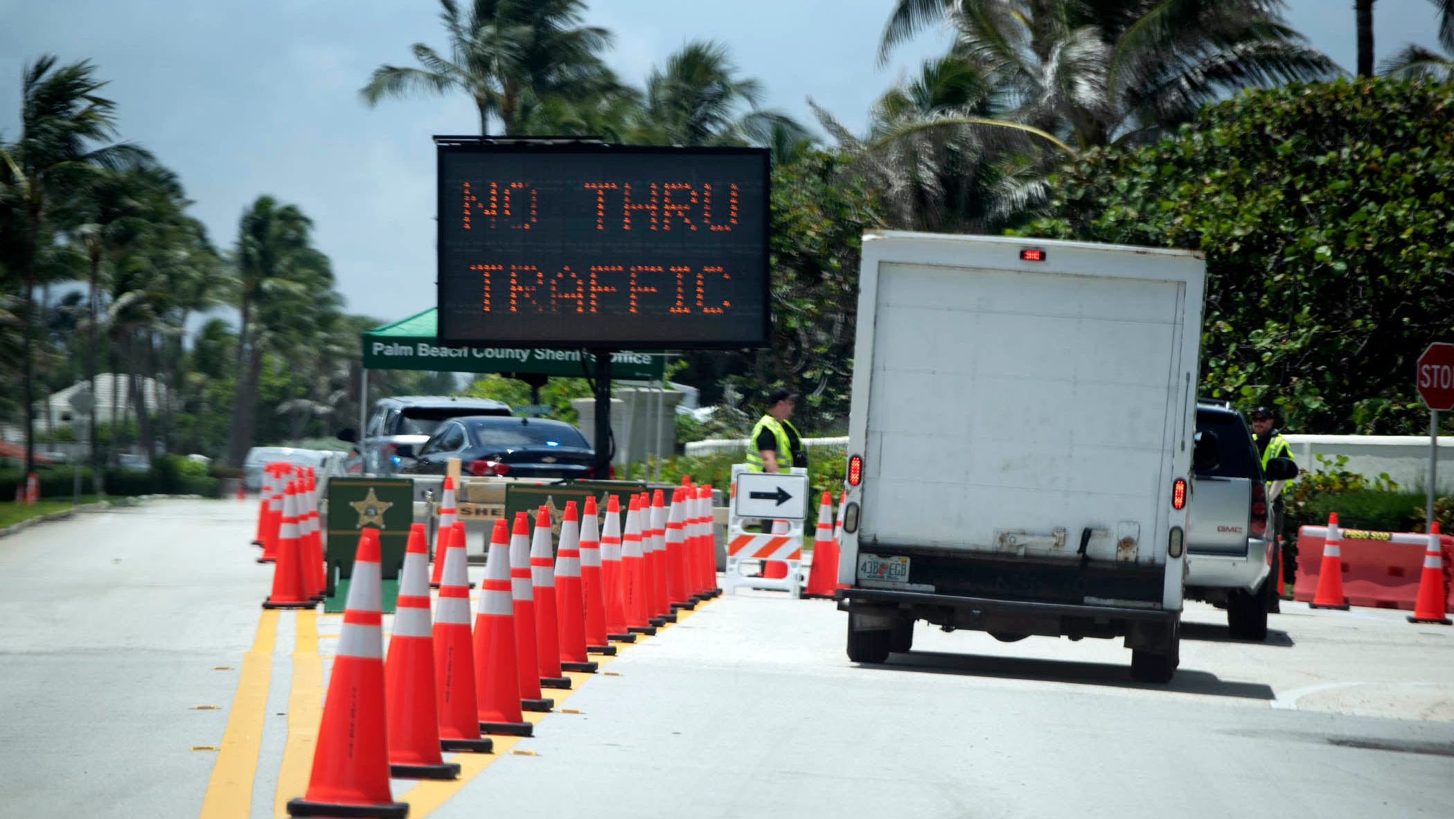 Palm Beach asks Secret Service to explain road closure near Trump's Mar-a-Lago