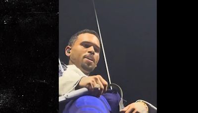 Chris Brown's Bulge Goes Viral After Fans Spot Huge Imprint at Concert