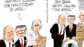 Bagley Cartoon: Fathers of Invention