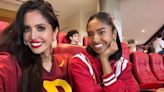 Vanessa Bryant Cheers On USC Football with Daughter Natalia During Family Weekend