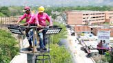 Alcaldía de Naguanagua inició mantenimiento de torres de alumbrado público