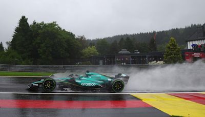 Stroll crashes, Verstappen fastest in rain-hit final practice for Belgian Grand Prix