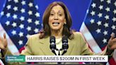 First-Time Donors Fuel Fundraising for Kamala Harris
