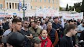 Nueva ola de protestas en Grecia por choque de trenes