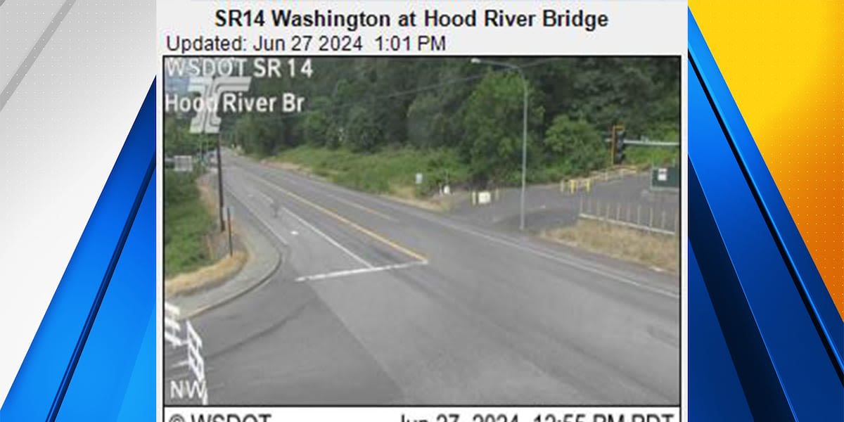 Semi-truck crash damages Hood River Bridge; Bridge closed until further notice