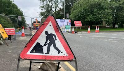 Busy road forced to shut as Victorian sewer collapses beneath Tarmac