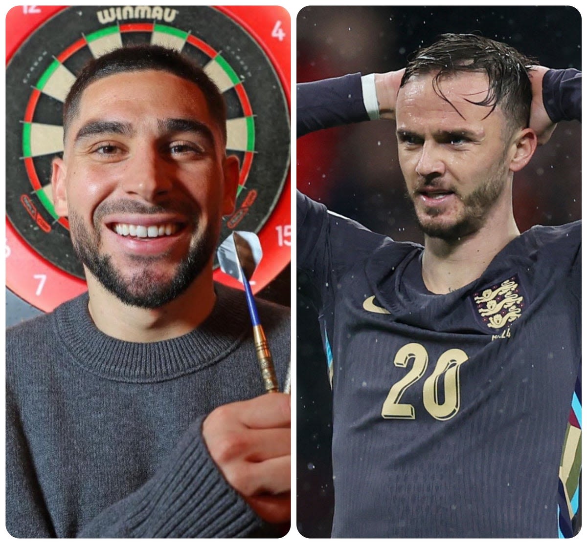 Neal Maupay aims dig at James Maddison after Tottenham star left out of England squad for Euro 2024