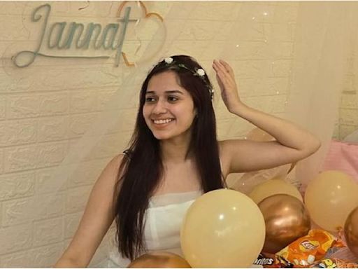 The Traitors: Jannat Zubair returns to Mumbai post shoot of Karan Johar-led show; receives warm welcome from family