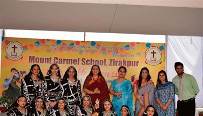 Mount Carmel School, Zirakpur, organises folk dance competition
