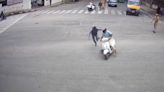 Watch: Bengaluru Cop's Daring Act To Catch Thief On Motorcycle