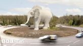 Clophill roundabout renamed 'White Elephant' on Google Maps