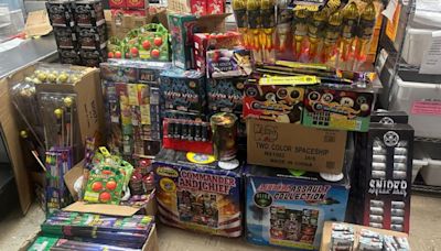 Oakland police confiscate over 500 pounds of illegal fireworks