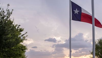 Texas flags are flying at half-staff on Thursday. Here's why