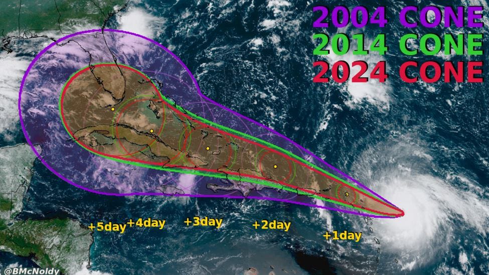 Hurricane track forecasts have hit a wall but new modeling may give them a boost