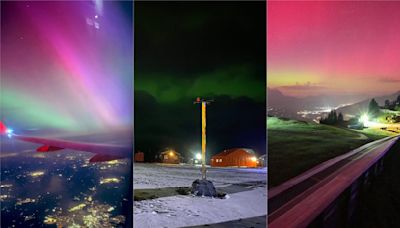 Tormenta solar provocó auroras boreales en varios países: expertos alertan daños en satélites