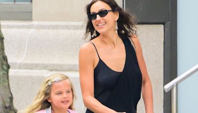 Irina Shayk beams on walk with Lea as Bradley Cooper surfaces solo