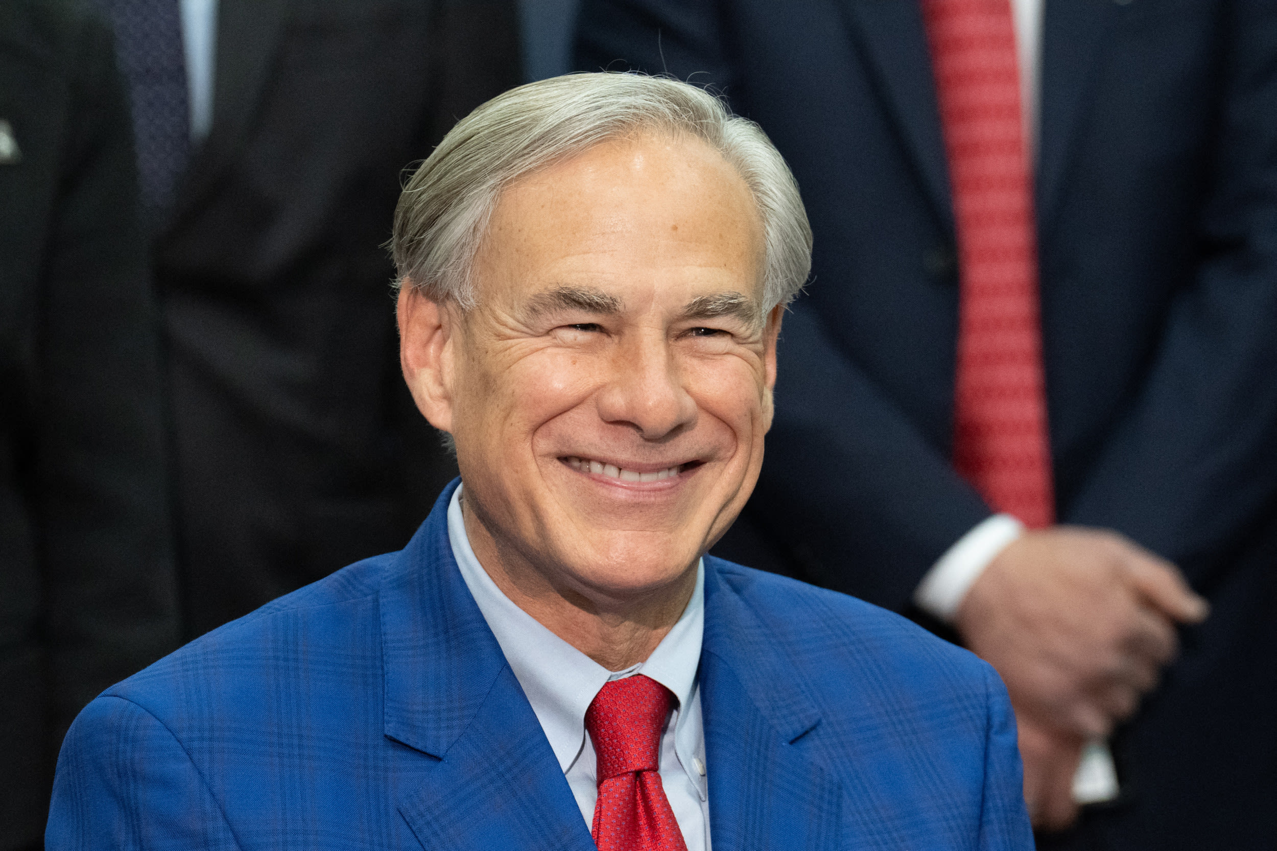 Greg Abbott celebrates capture of Texas' most wanted migrant