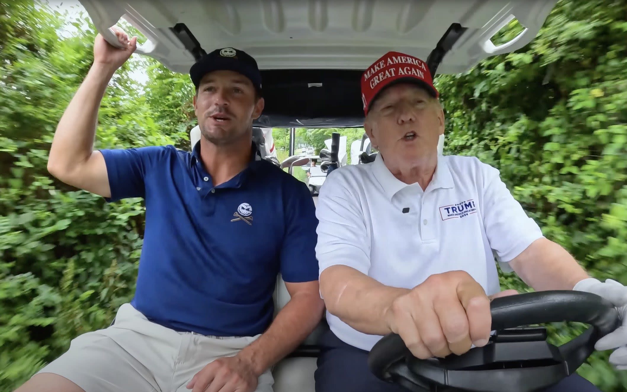Five funniest moments from Bryson DeChambeau’s round with Donald Trump