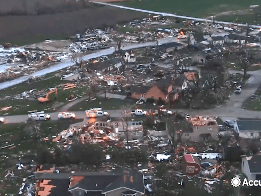 LIVE: Catastrophic destruction in wake of massive tornadoes in Nebraska, Iowa