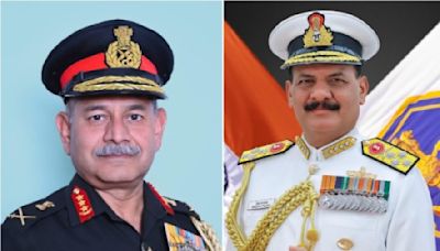 Two classmates to be chiefs of Army and Navy together for first time in Indian Armed Forces history