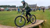 Kate Middleton sends it like a bike park pro and leaves Prince William eating her dust