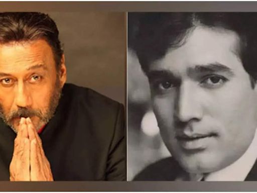 Jackie Shroff remembered the late legendary actor Rajesh Khanna on his death anniversary. | Hindi Movie News - Times of India