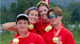 Gold medal galore for junior Okanagan rowers at B.C. Games