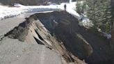 Road closed north of Mt. St. Helens after landslide
