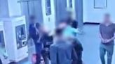 New footage shows moments before man kicked in head by police officer at Manchester Airport