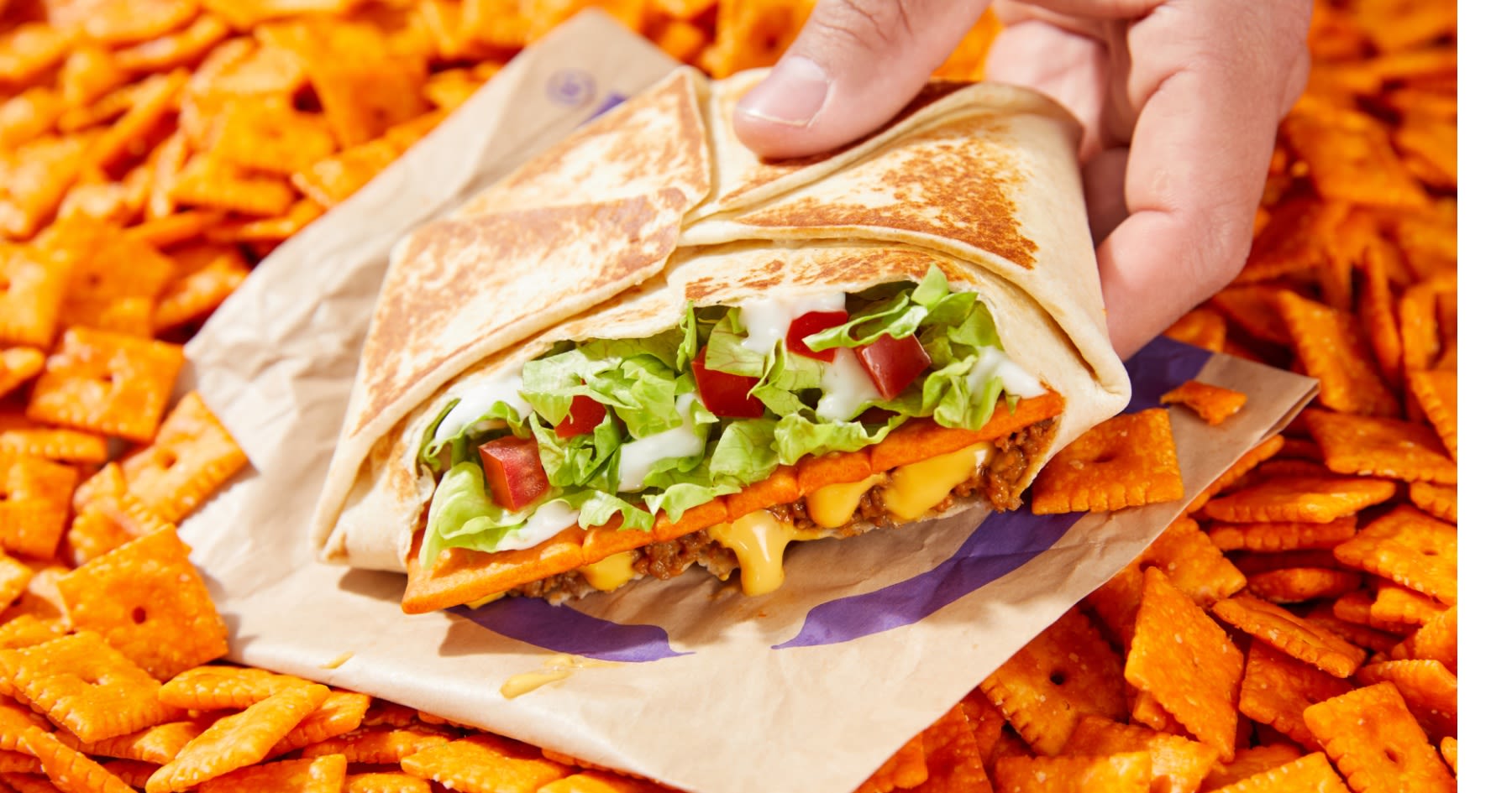 The biggest Cheez-It ever comes to Taco Bell's menu