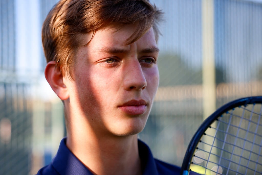 Ukrainian teen leaves war-torn homeland, finds comfort on South Bay high school tennis team