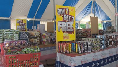 Firework stands open; Owner offers safety advice ahead of 4th of July
