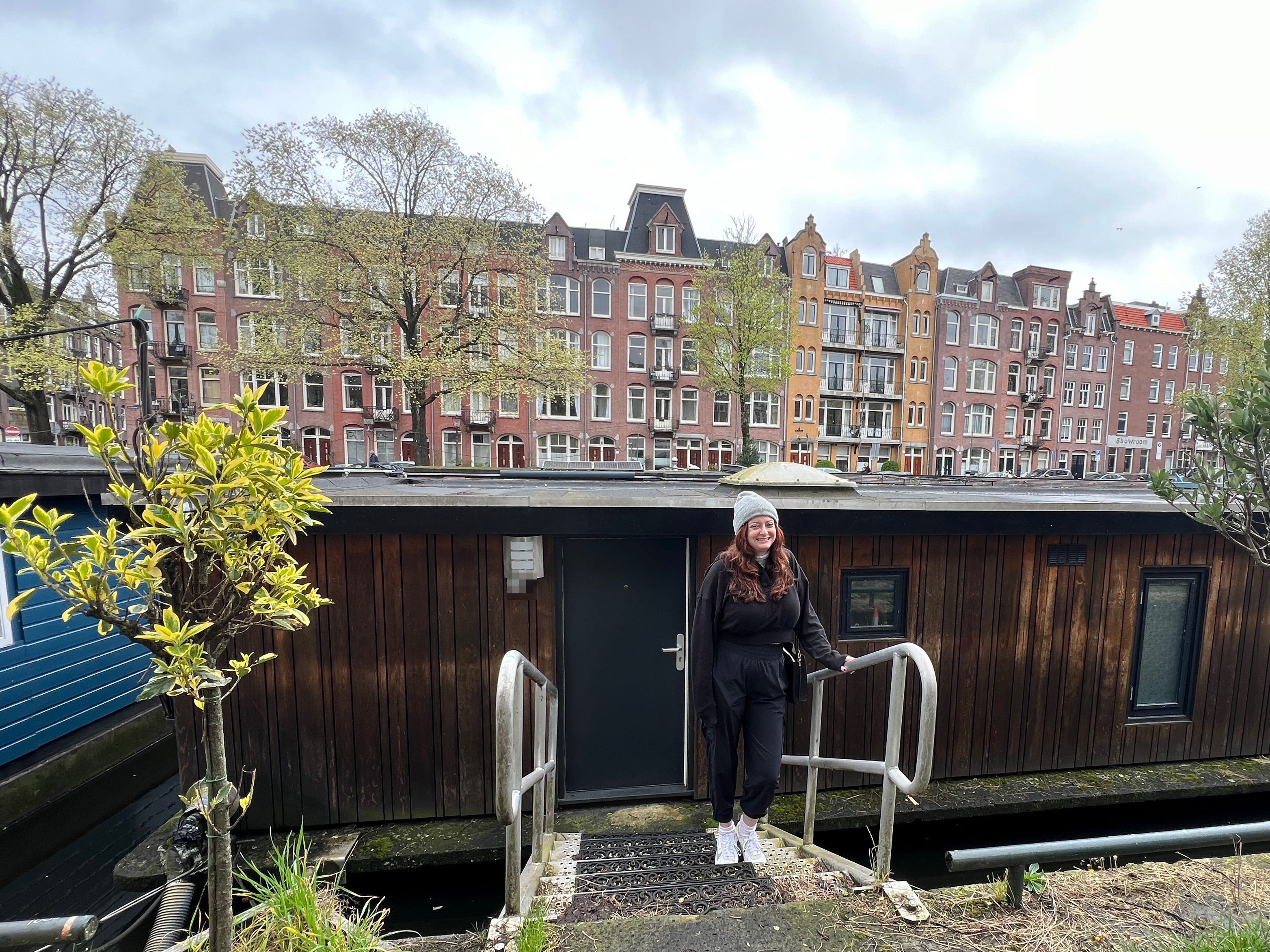 See inside a spacious Amsterdam houseboat that lets visitors live like locals for $700 a night